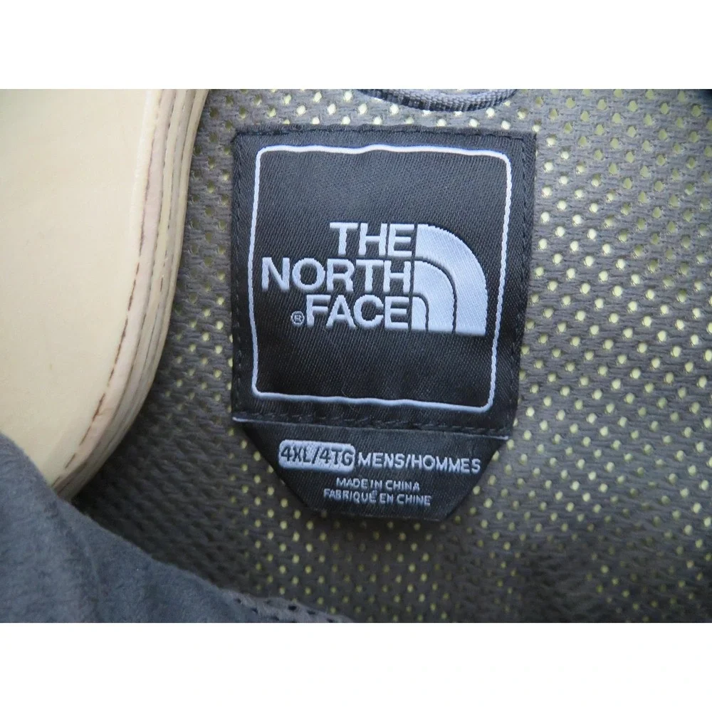 The North Face Gore-Tex Jacket Mens 4XL Black Hooded Rain Coat Hiking Outdoor